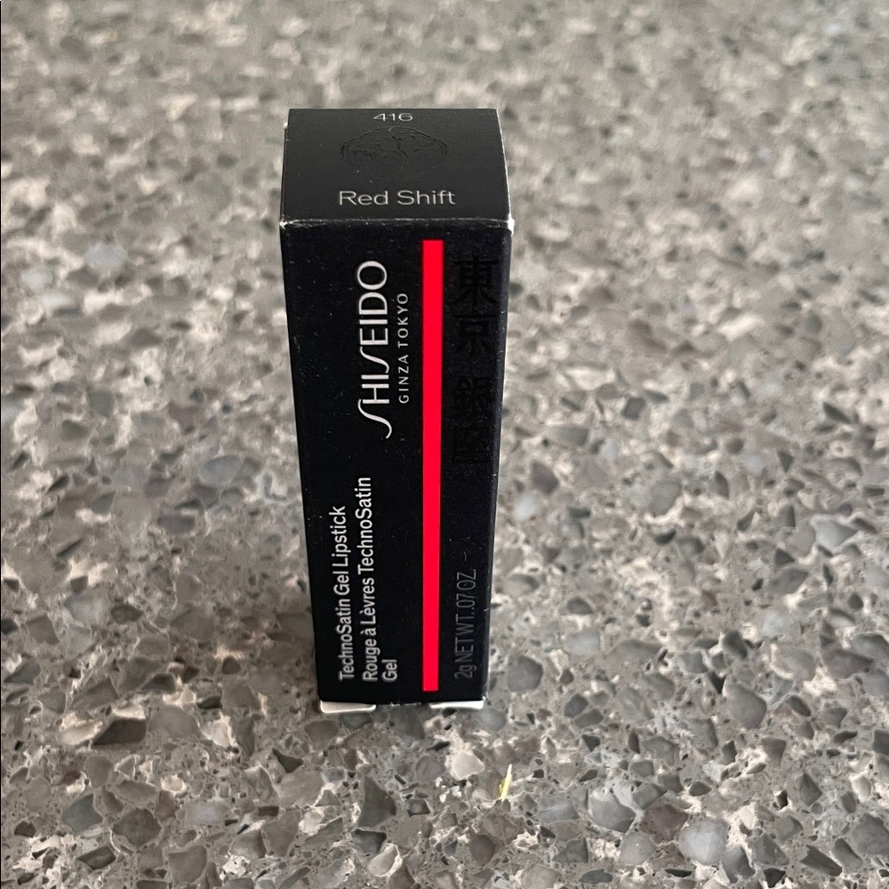 Shiseido TechnoSatin Gel Lipstick - 416 Red Shift